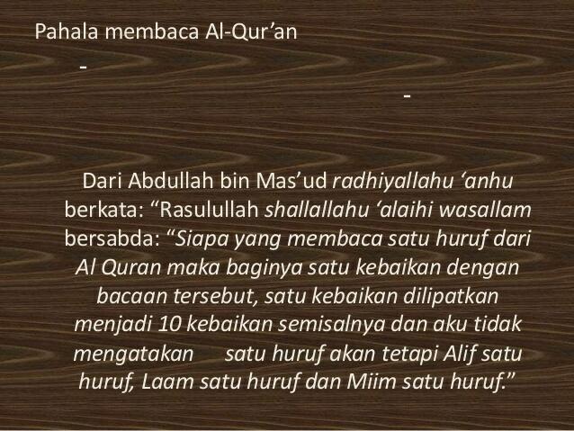 Alqur'an Sebagai Pembela
