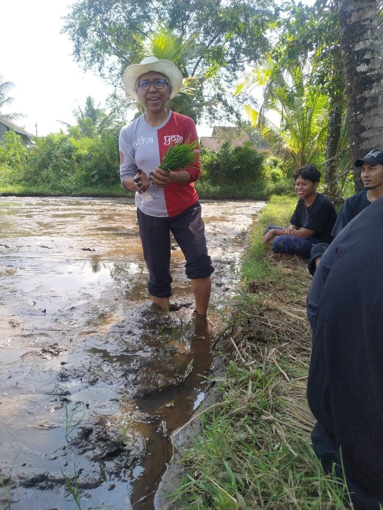 Revolusi Sebutir Padi untuk NKRI, Peringatan Hari Lahir Pancasila dengan Menanam Padi