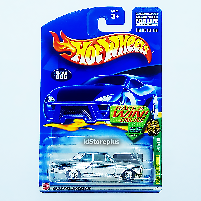 Koleksi Hot Wheels FORD THUNDERBOLT TREASURE HUNT LIMITED EDITION! BAN KARET