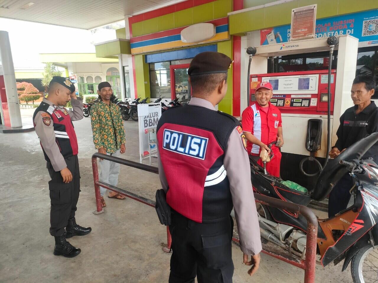 Sat Samapta Polres Aceh Utara Patroli Akhir Pekan Jaga Kamtibmas Kondusif
