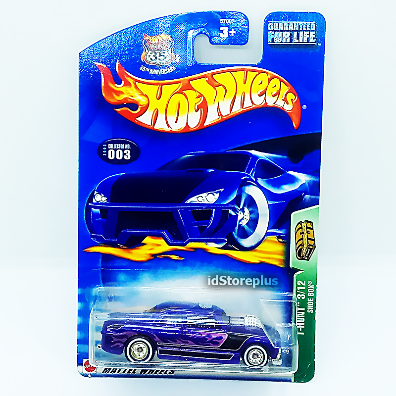 Koleksi Diecast Hot Wheels SHOE BOX T-HUNT 3/12 BAN KARET Collector NO 003