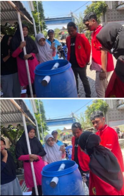 Pelatihan dan Pendampingan Pembuatan Pupuk Kompos dengan Komposter Untag Surabaya
