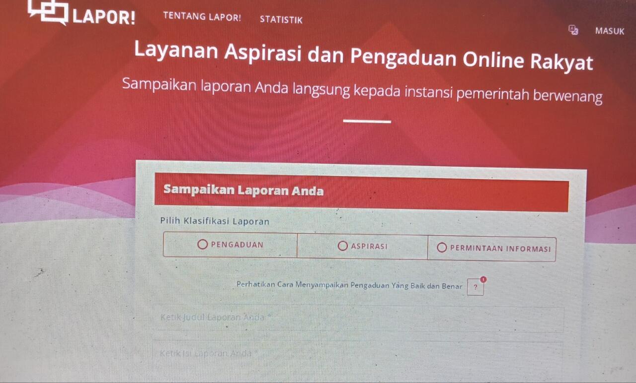 Membuat Pengaduan Ke Situs Lapor.go.id Apakah Bakal Diproses & Ditindaklanjuti ?
