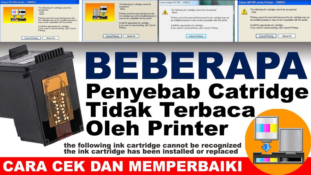 Penyebab Dan Cara Memperbaiki Cartridge Tidak Terbaca Oleh Printer Kaskus