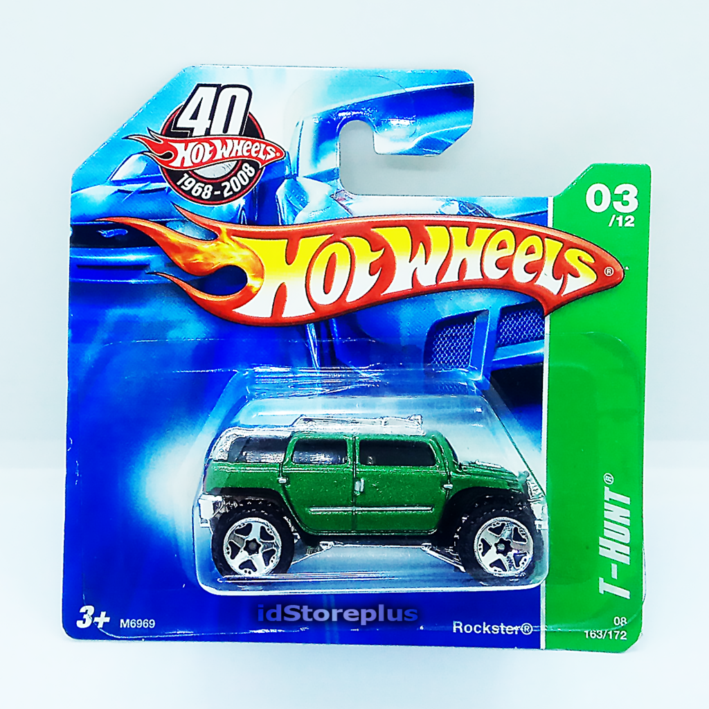 Koleksi Diecast Hot Wheels Rockster T-HUNT 03/12 Short Card