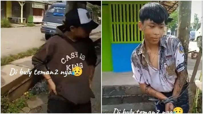 Beredar Video Pelajar SMP Diikat dan Disiram Air Comberan, Apakah Bisa Dimaklumi?