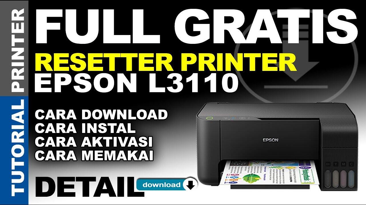 Cara Mengatasi Lampu Indikator Kertas Dan Tinta Printer Epson L3110 Berkedip Kaskus 6624