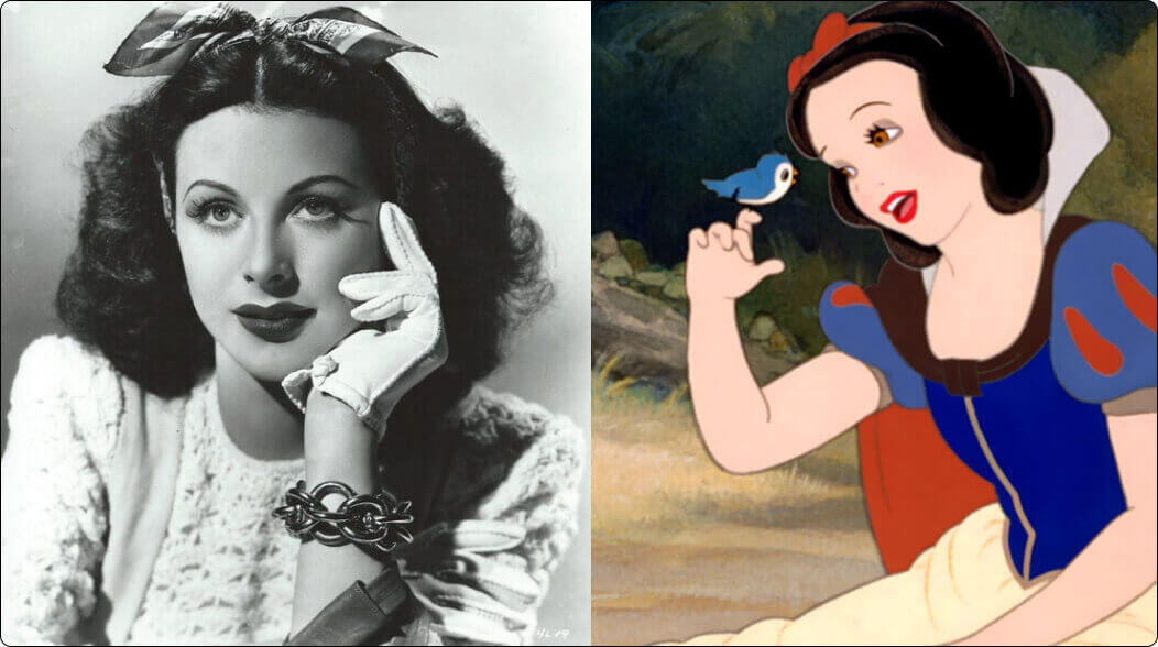 Sang Ratu Kecantikan 'Hedy Lamarr' Penemu WIFI Menginspirasi Wajah Snow White Disney