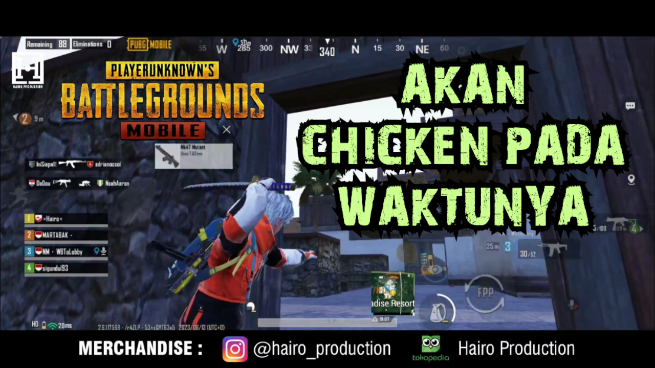 &#91;Video&#93; AKAN CHICKEN PADA WAKTUNYA - PUBG MOBILE