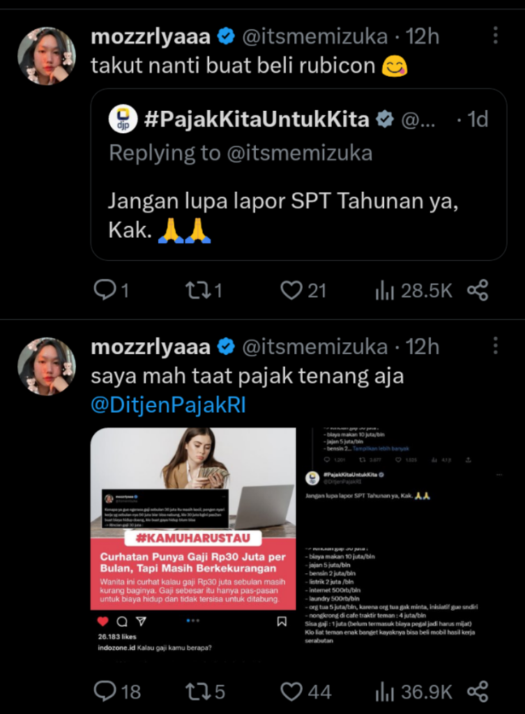 Gan n' Sis ada curhat gaji 30 juta sebulan masih kurang nih :nohope