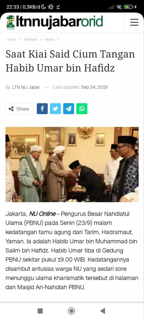 Catat, Kedatangan Habib Umar bin Hafidz dan Jadwal Acaranya di Indonesia Agustus 2023