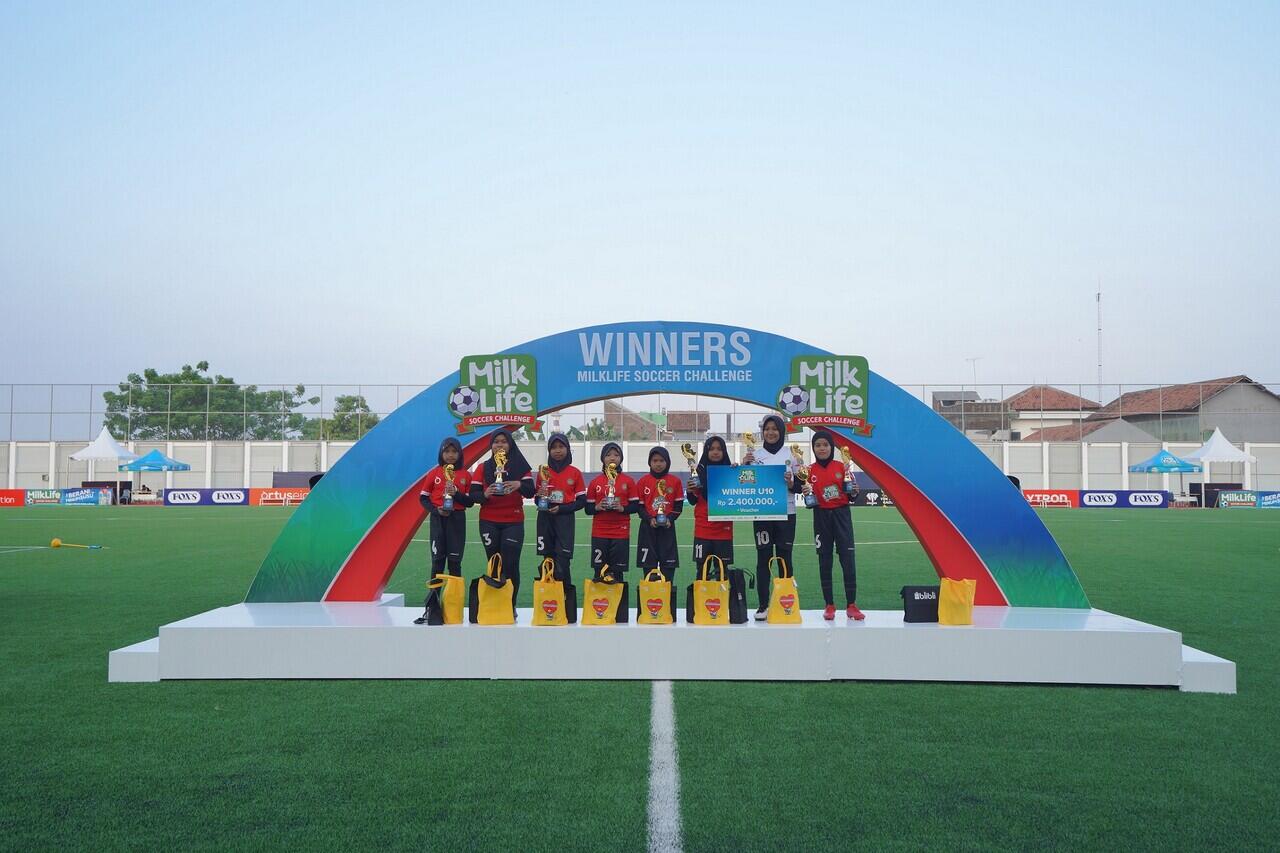MilkLife Soccer Challenge 2023 Hasilkan Bibit Pesepakbola Putri!
