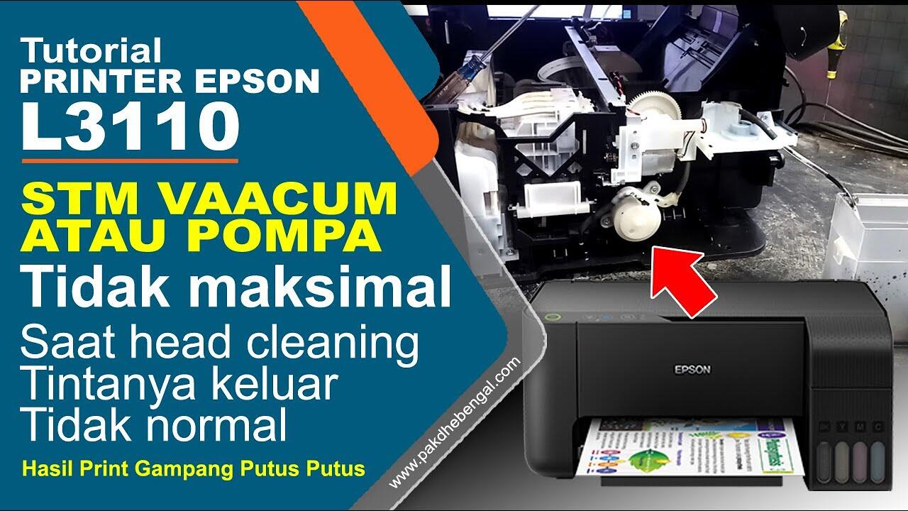 Cara Yang Benar Dan Juga Manfaat Head Cleaning Pada Printer Epson L3110 Kaskus 5712