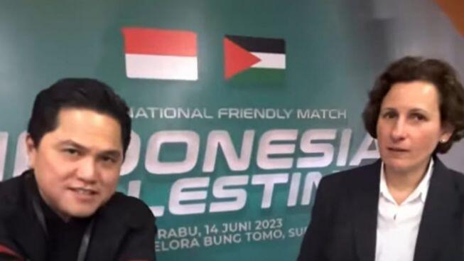 Israel Ketar-ketir, Rencana Erick Thohir untuk Indonesia dan Palestina