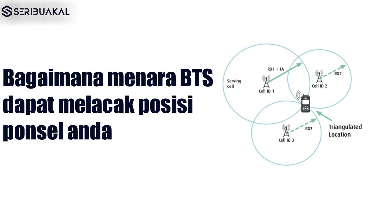 Bagaimana menara BTS dapat melacak posisi ponsel anda