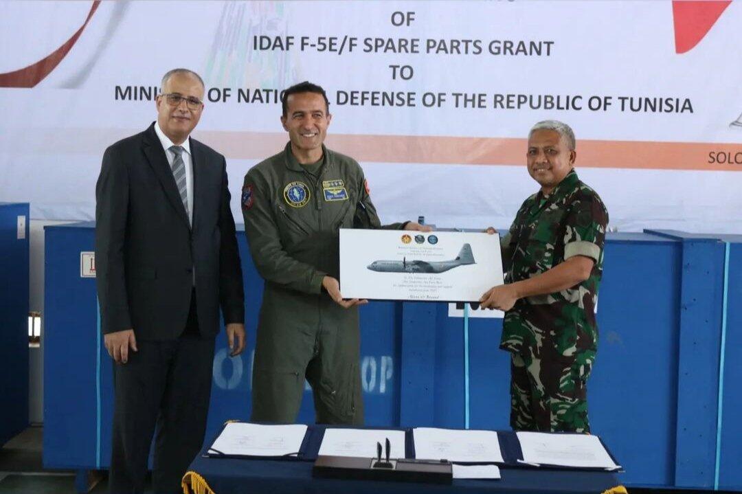 Indonesia Hibahkan Suku Cadang F-5 Tiger II Kepada Tunisia