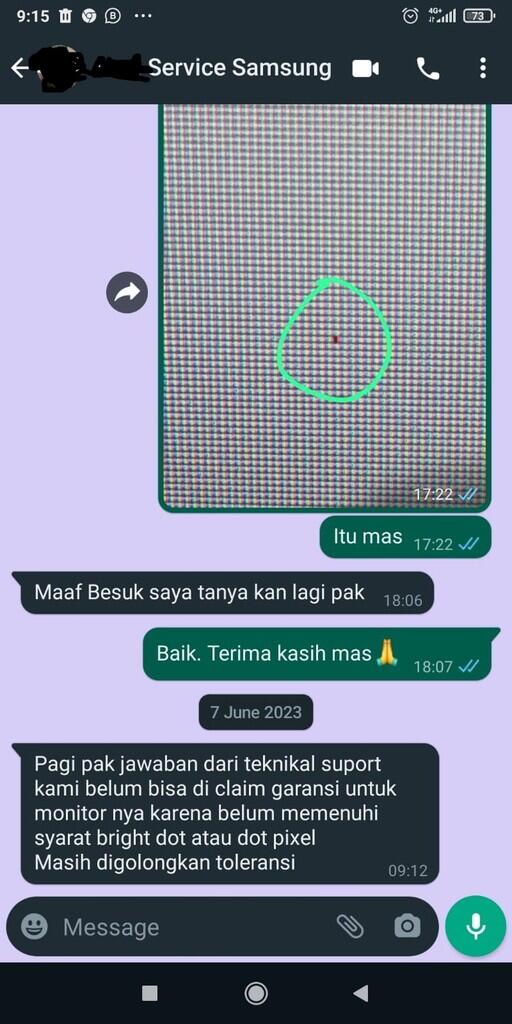 Kecewa Dengan Garansi Monitor Samsung (Kapok dah beli Monitor Samsung)