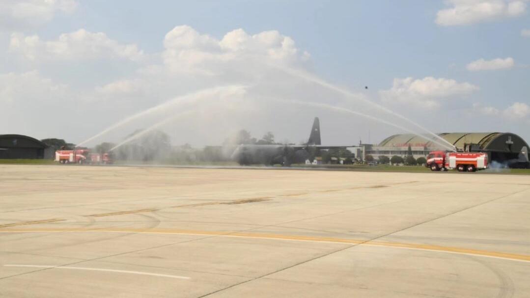 Mendarat dengan Selamat, C-130J Super Hercules yang Kedua Tiba di Indonesia