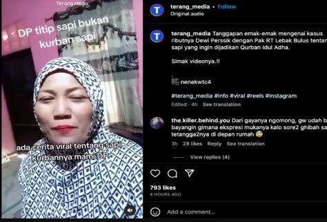 Tanggapan Emak-Emak soal Kisruh Dewi Perssik dengan Ketua RT Lebak Bulus