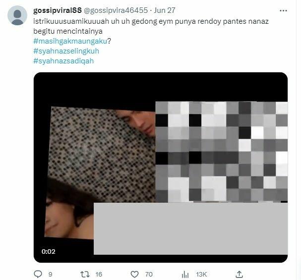 Video Syur Syahnaz dan Rendy Viral di Twitter, Begini Penjelasan Pakar Telematika!