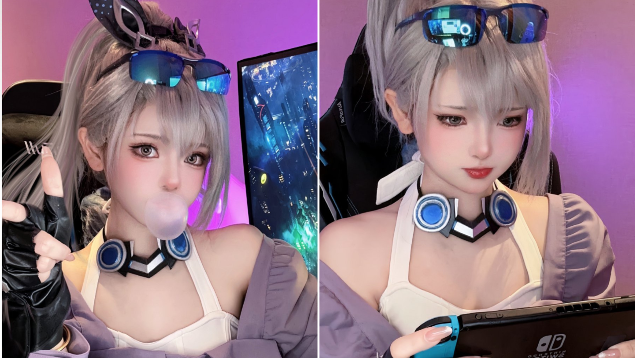 Versi Lucunya, Inilah Cosplay Silver Wolf dari Honkai: Star Rail 