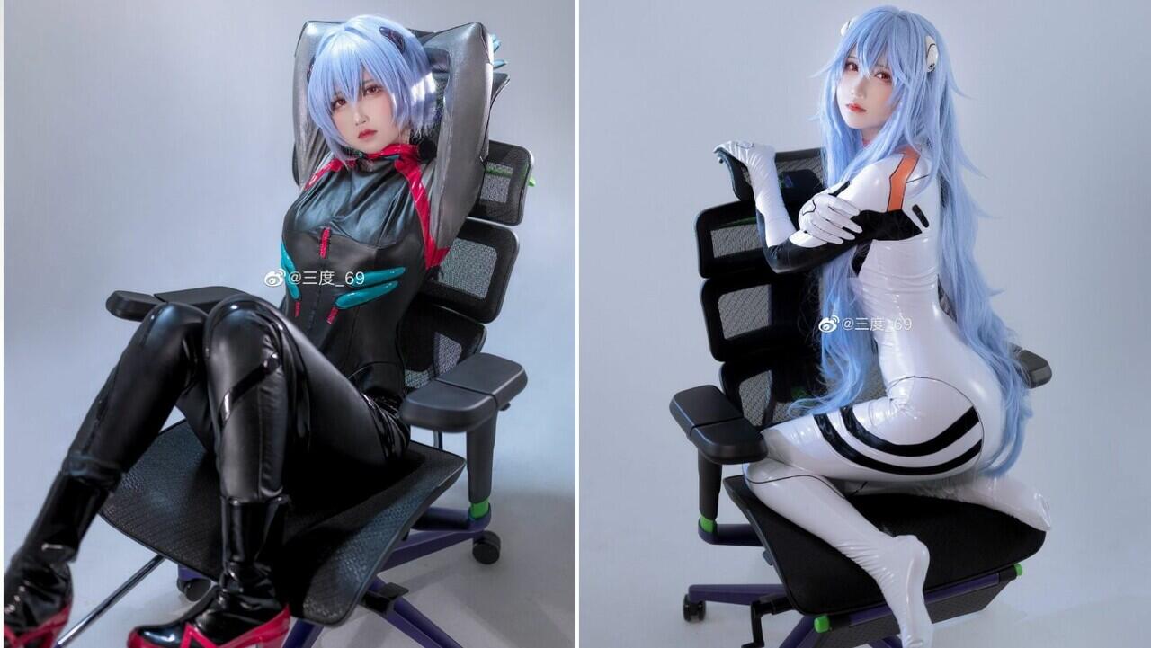 Cosplay Rei dari Versi Evangelion Black &amp; White, Kamu Suka yang Mana?