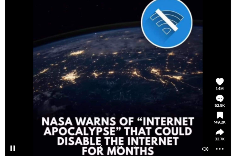 NASA Prediksi Kiamat Internet pada 2025! Apa yang Akan Terjadi?