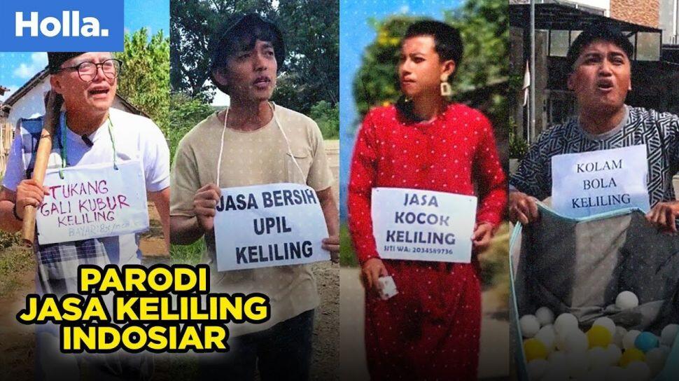 Marak Kreator Bikin Konten Parodi Jasa Keliling, Indosiar Berikan Peringatan Keras!