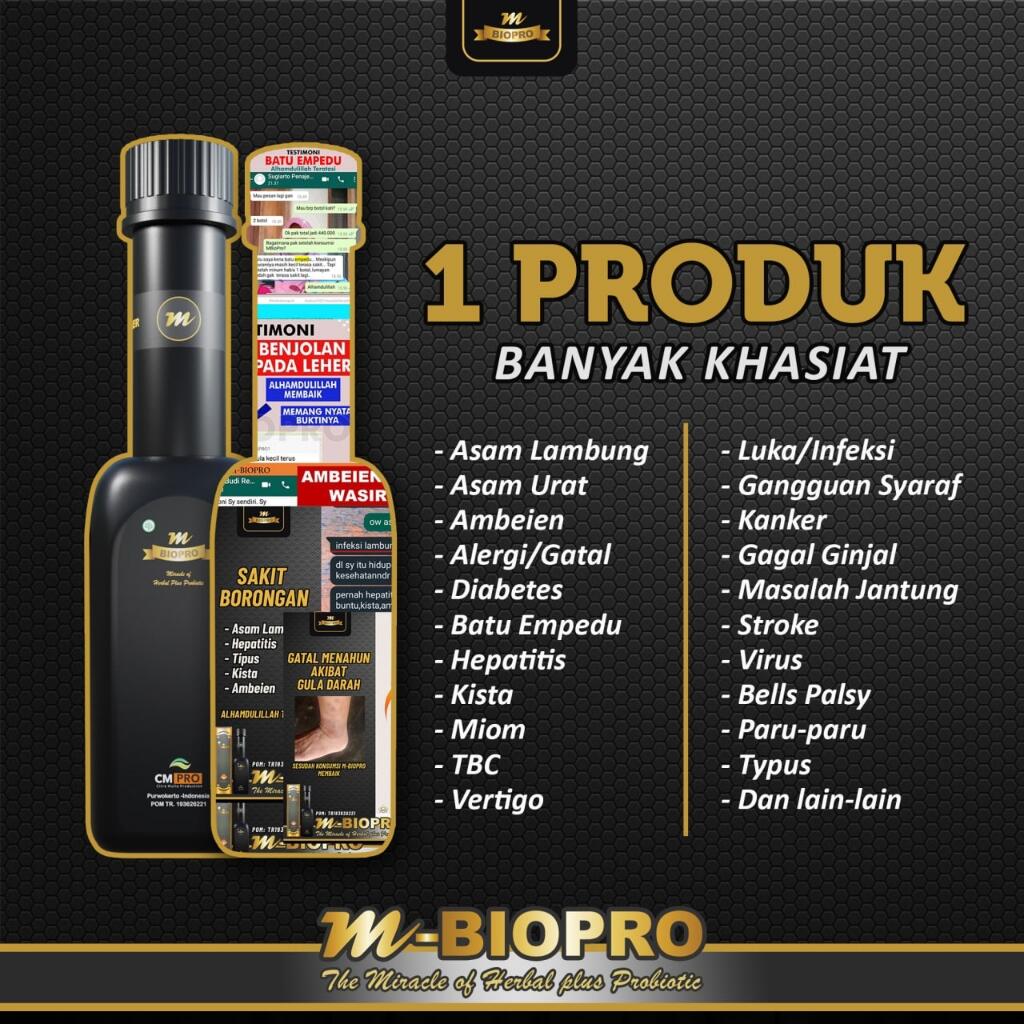 M Biopro, Manfaat M Biopro, Khasiat M Biopro Nganjuk Kabupaten Nganjuk Jawa Timur