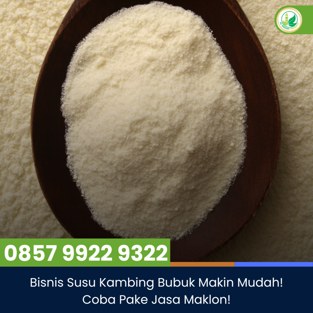 Bisnis Susu Kambing Bubuk Makin Mudah! Coba Pake Jasa Maklon!