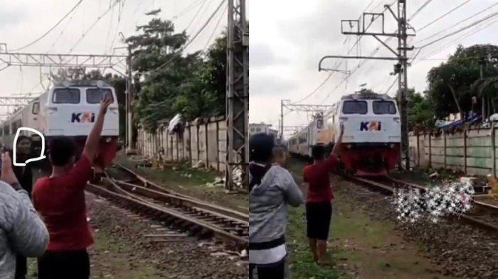Viral Video Seorang Pria Bunuh Diri di Rel Kereta, Tiba-Tiba Tidur Rebahan
