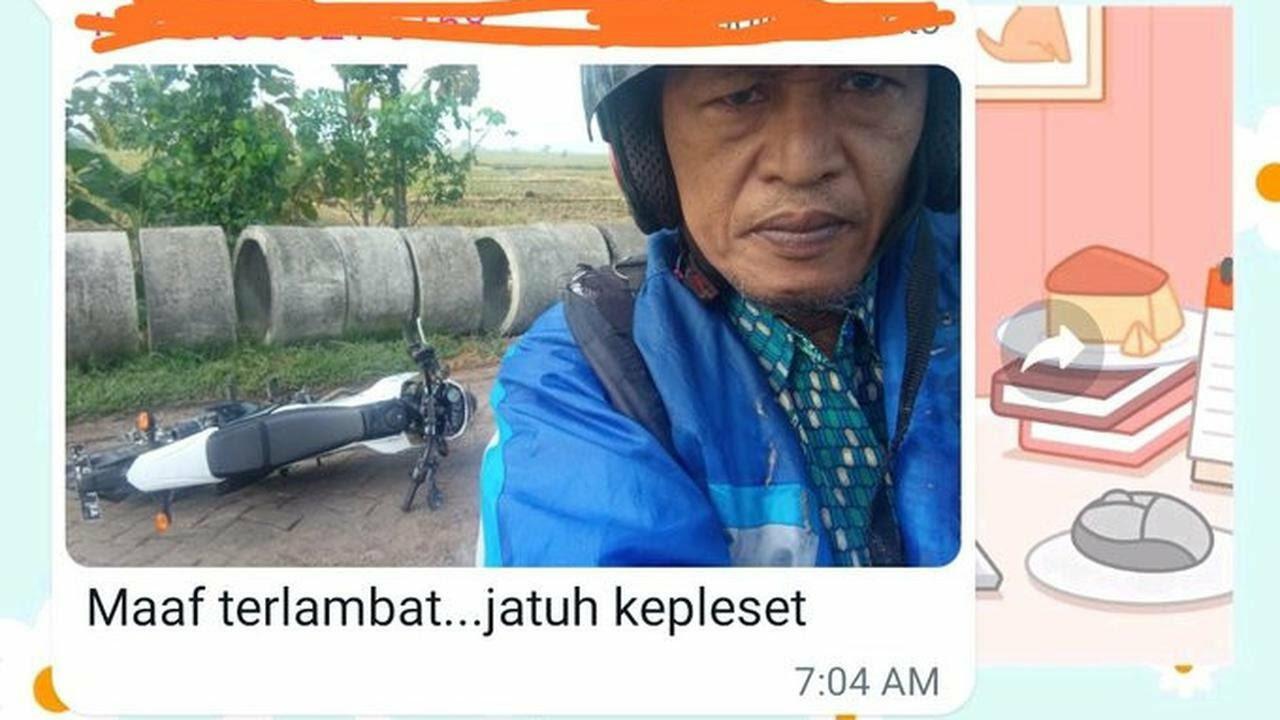 Tersenyum Diatas Penderitaan Sendiri, 10 Momen Kocak Pengendara Kecelakaan di Jalan!