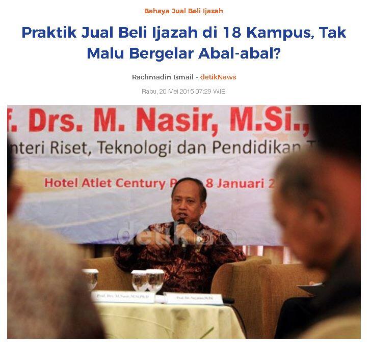 Jasa Pembuatan Ijazah dari Universitas di Indonesia: Legalitas, Dampak, dan Solusinya