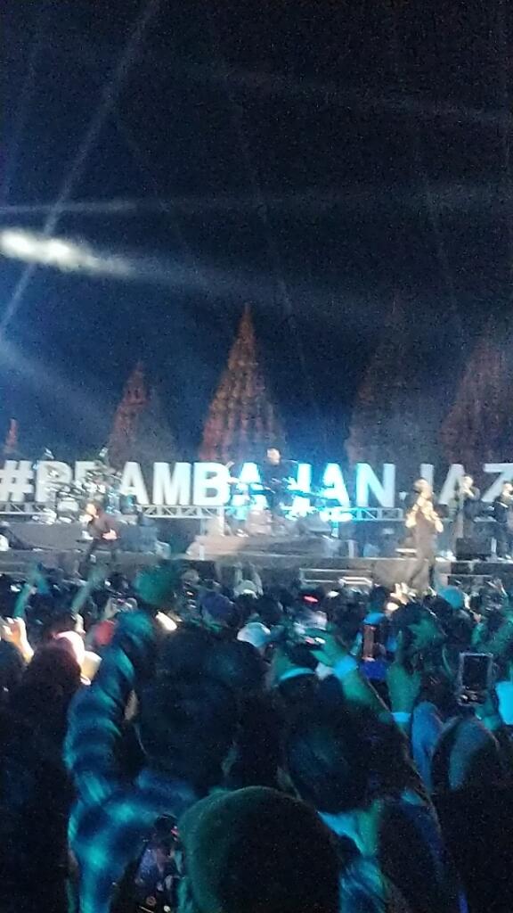 Puncak Pertunjukan Musik Prambanan Jazz Festival 2023