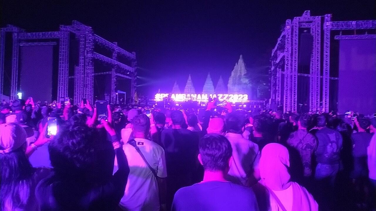 Puncak Pertunjukan Musik Prambanan Jazz Festival 2023