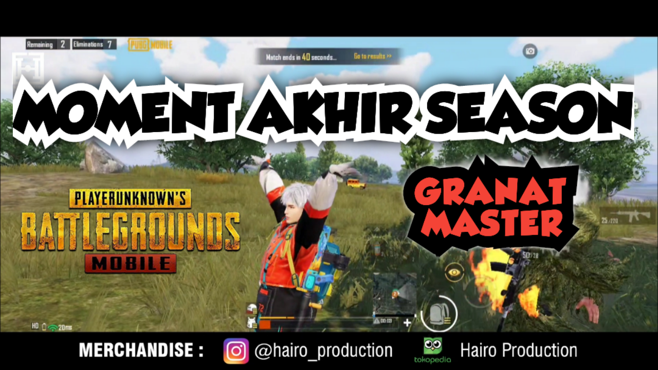 &#91;Video&#93; MOMENT AKHIR SEASON, GRANAT MASTER - PUBG MOBILE