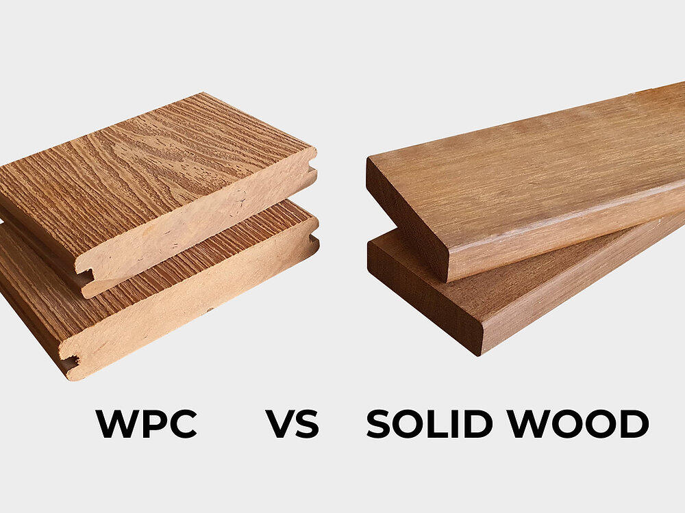 Mengetahui Perbedaan Decking Kayu Solid dan WPC