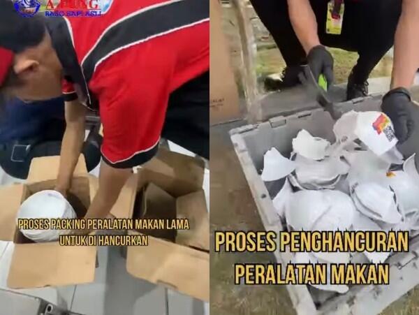 Imbas Kasus Jovi Adhiguna, Baso Afung Hancurkan Semua Alat Makan