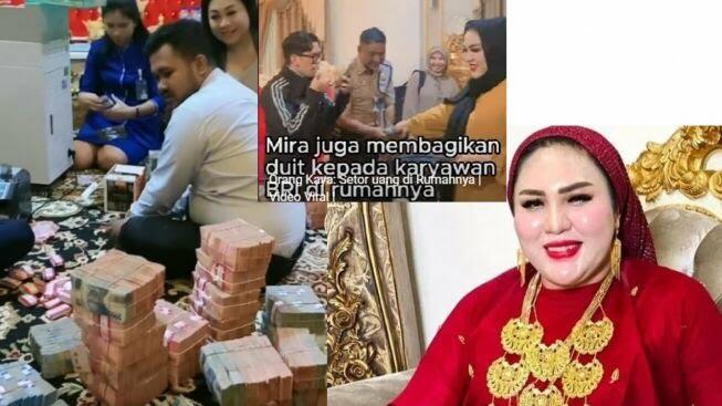 Saking Banyaknya Uang milik Mira Hayati Pihak Bank sampai Datangi Rumahnya, Bonafit!