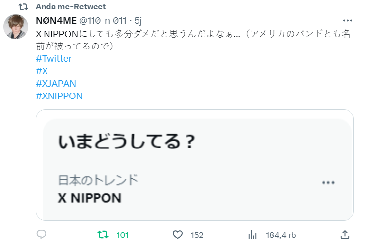 Kebingungan Twitter Jepang dan Band Asal Jepang