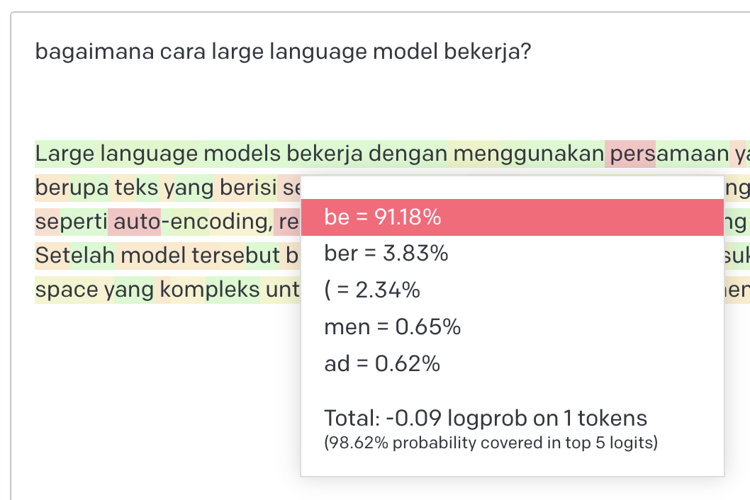 Penasaran bagaimana cara ChatGPT atau LLM bekerja? Cekidot gan!