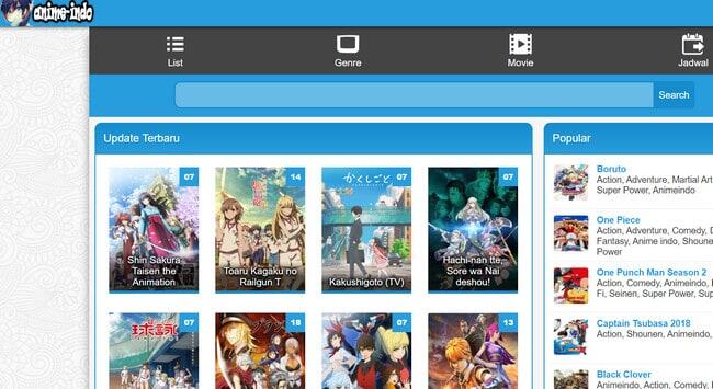 Free best sale nonton anime