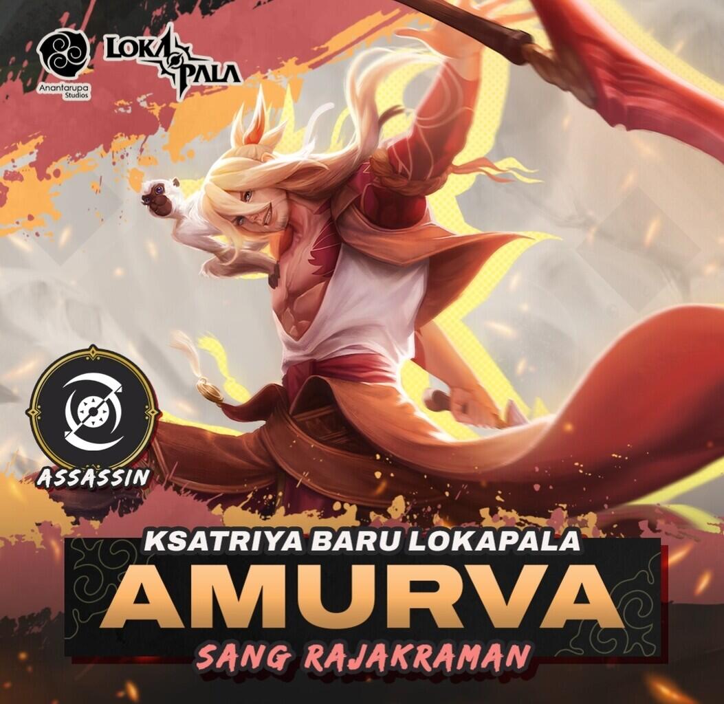 Lokapala Moba Game Lokal Update, Datangnya Ksatriya Baru "Amurva"..