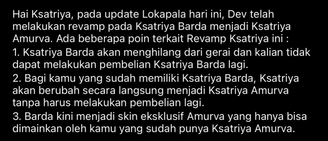 Lokapala Moba Game Lokal Update, Datangnya Ksatriya Baru &quot;Amurva&quot;..