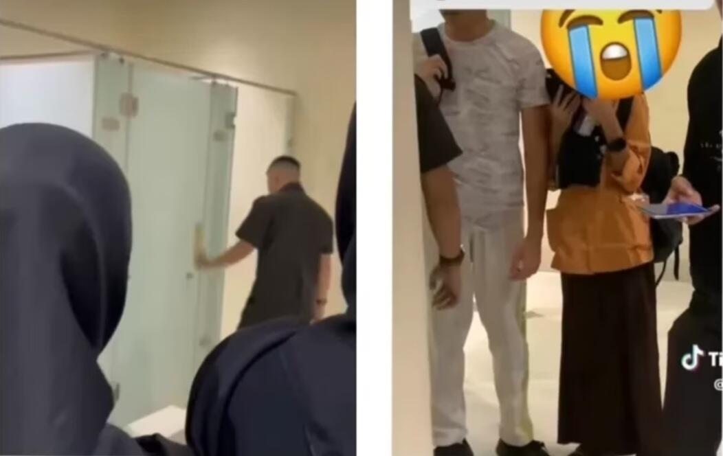 Sejoli SMA Nekat Mesum di Toilet Mall, Sang Gadis Masih Berseragam Pramuka