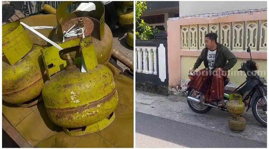 LPG Langka, Pedagang Makanan di Kediri Pilih Berhenti Jualan