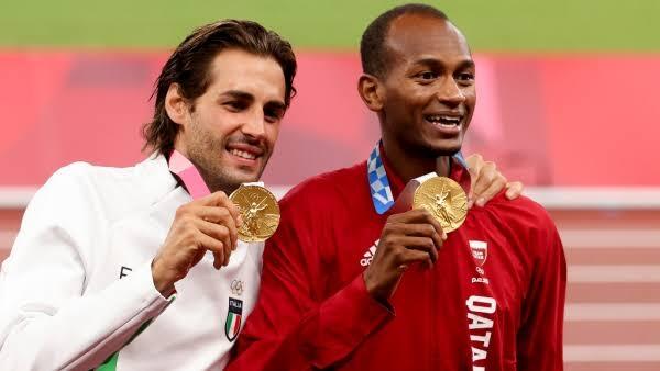 Jeniusnya Atlit Qatar, Medali Emas Olimpiade Dibagi Dua!