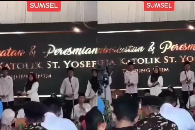 Heboh Peresmian Gereja Diiringi Marawis dan Sholawat Nabi, Begini Kata MUI!