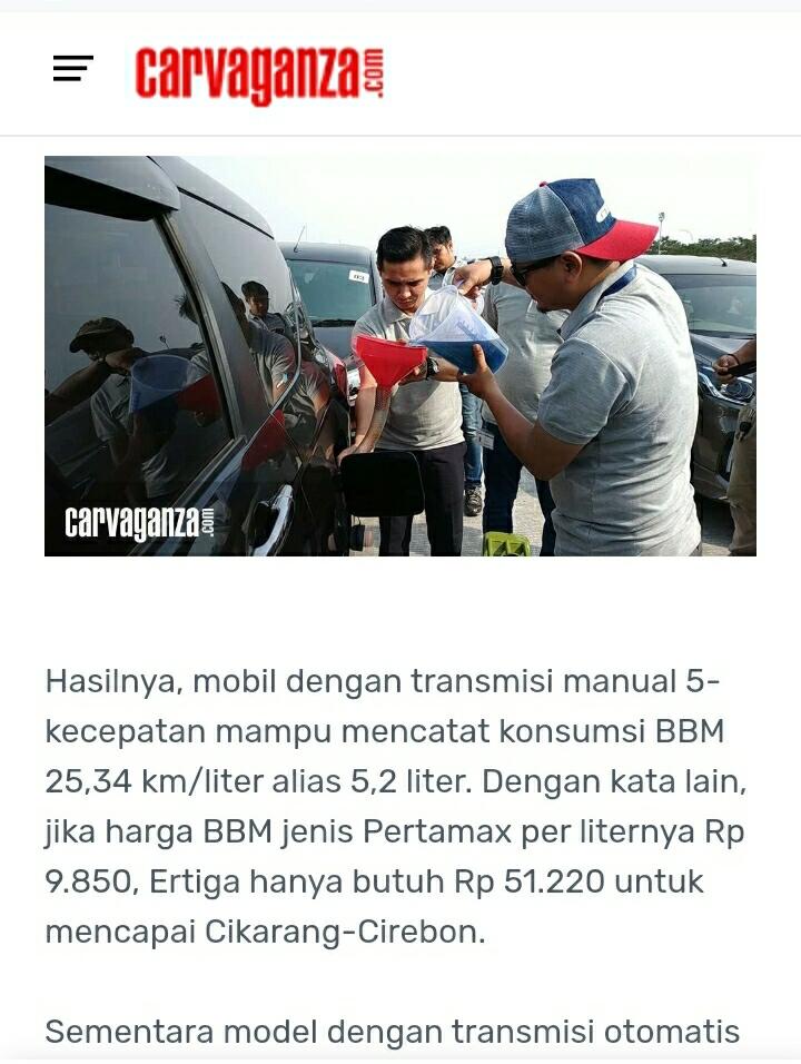 Klaim Nikuba, Konsumsi BBM Mobil dari Cirebon ke Jakarta Cuma 12 Liter
