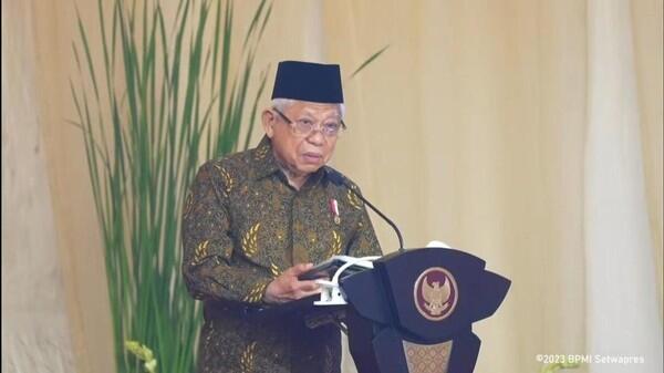 Ma'ruf Amin: Mudah-mudahan Ketum MUI Jadi Wapres Bukan yang Terakhir

